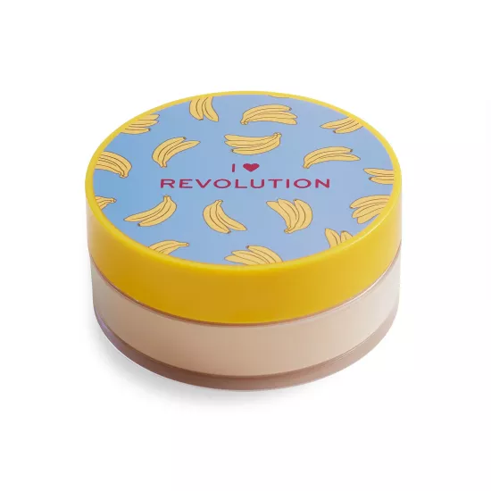 Revolution, I Heart, Loose Baking, Banana, Pudra (22 gr)