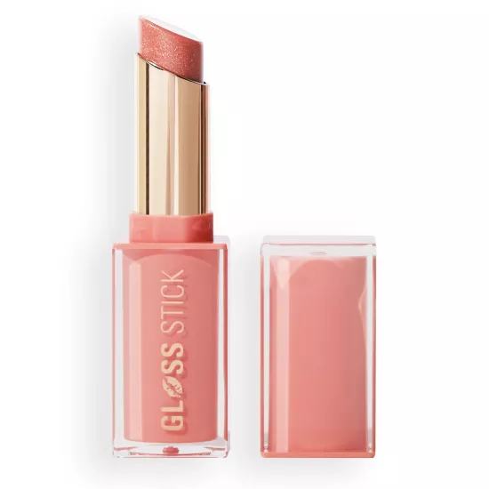 Revolution, Pout Lip Gloss Stick, Shimmer Peach Sorbet