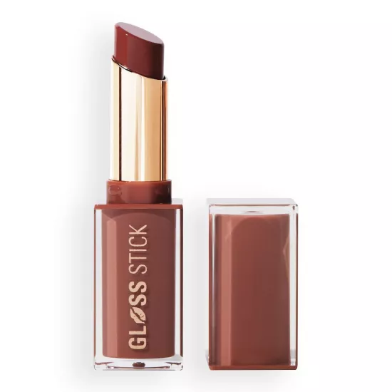 Revolution, Pout Lip Gloss Stick, Toffee Nude