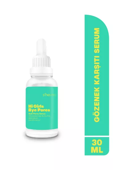 She Vec, Hi Girls By Pores, Akne ve Leke Karşıtı Serum - 30 ml