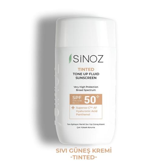 Sinoz, Tinted Sıvı Güneş Kremi Spf50+ - 50 ml