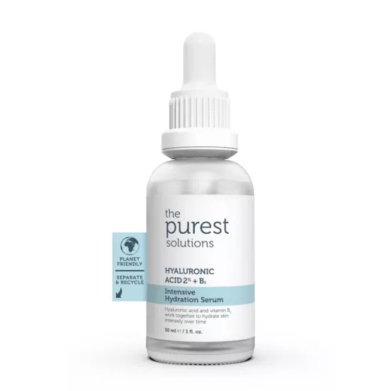 The Purest Solutions, Yoğun Nemlendirme ve Dolgun Görünüm, Etkili, Yenileyici, Hyalüronik Asit, Cilt Bakım Serumu - 30 ml