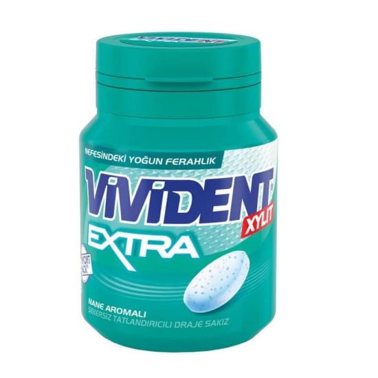 Vivident Extra Mentol Nane Aromalı Sakız 66 gr 