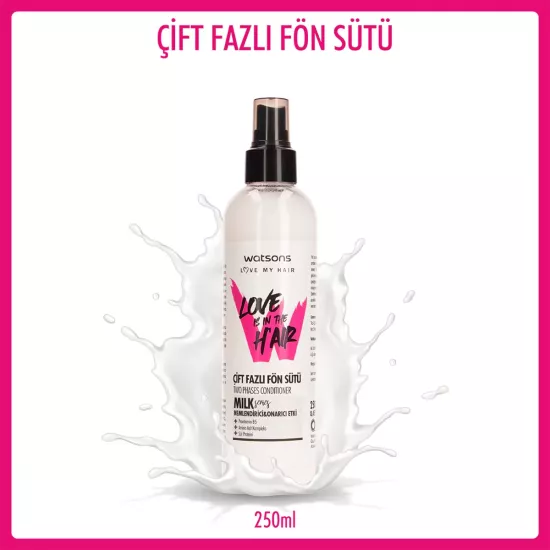 Watsons, Love Is In The Hair Milk Fön Sütü - 250 ml