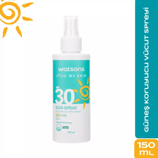 Watsons, Vücut Güneş Kremi, Sprey SPF30 150 ml