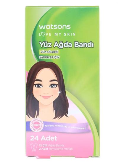 Watsons, Yüz Ağda Bandı - 24 Adet