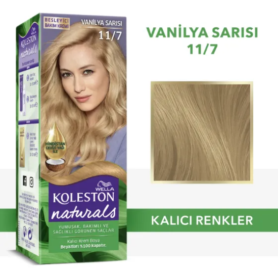 Wella Koleston Naturals Saç Boyası 11/7 Vanilya Sarısı