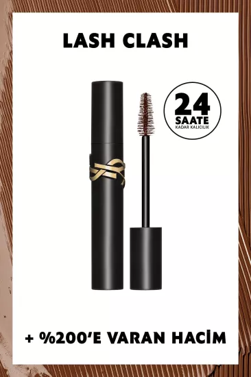 Yves Saint Laurent, Lash Clash, Extreme Volume, Maskara - Kahverengi