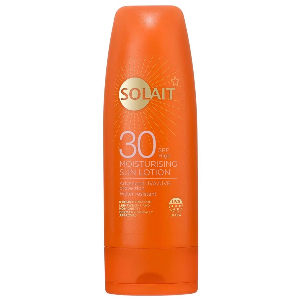 Solait, Nemlendirici, Vücut Güneş Koruyucu Losyon, SPF30 - 200 ml