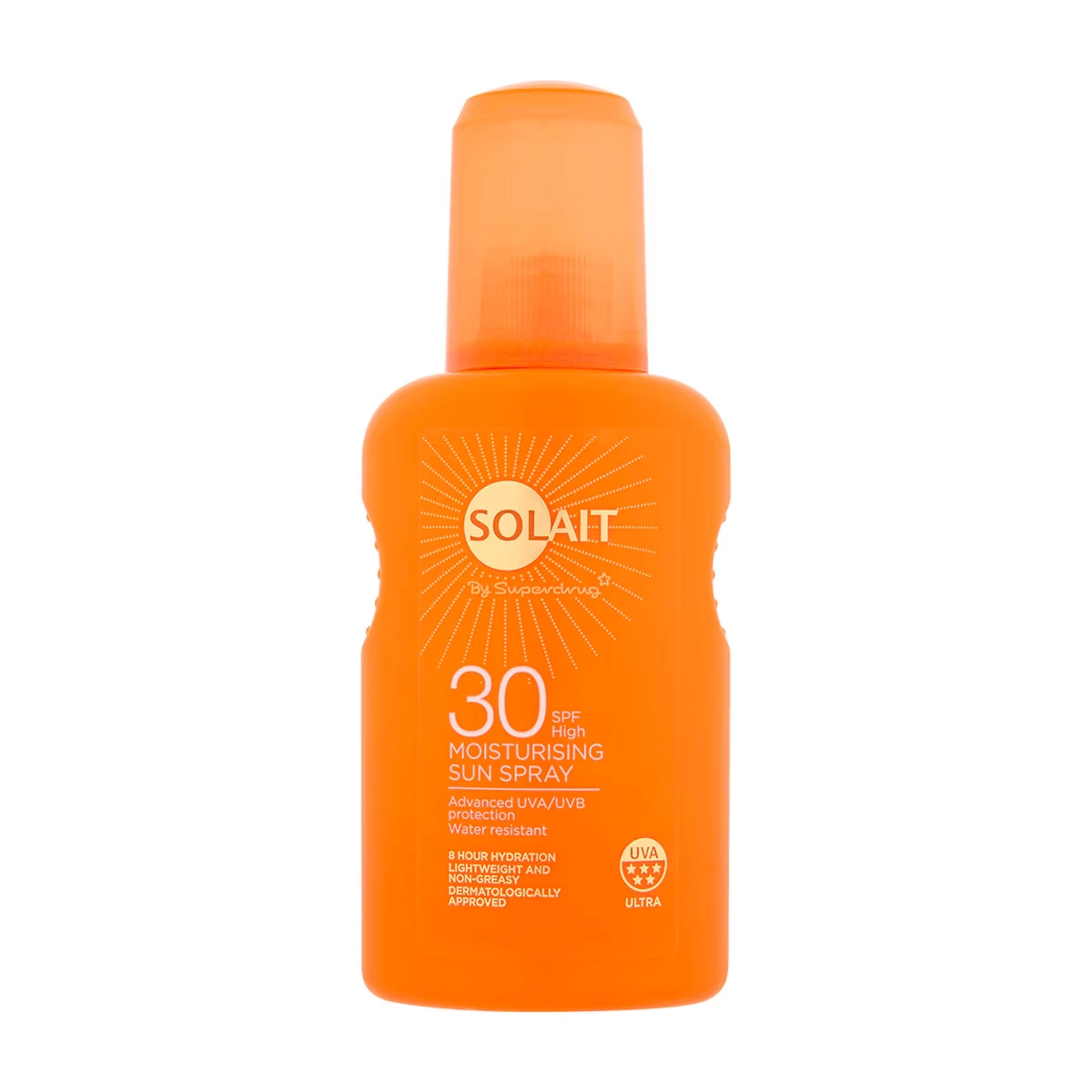 Solait, Vücut Güneş Kremi, Sprey SPF30 - 200 ml