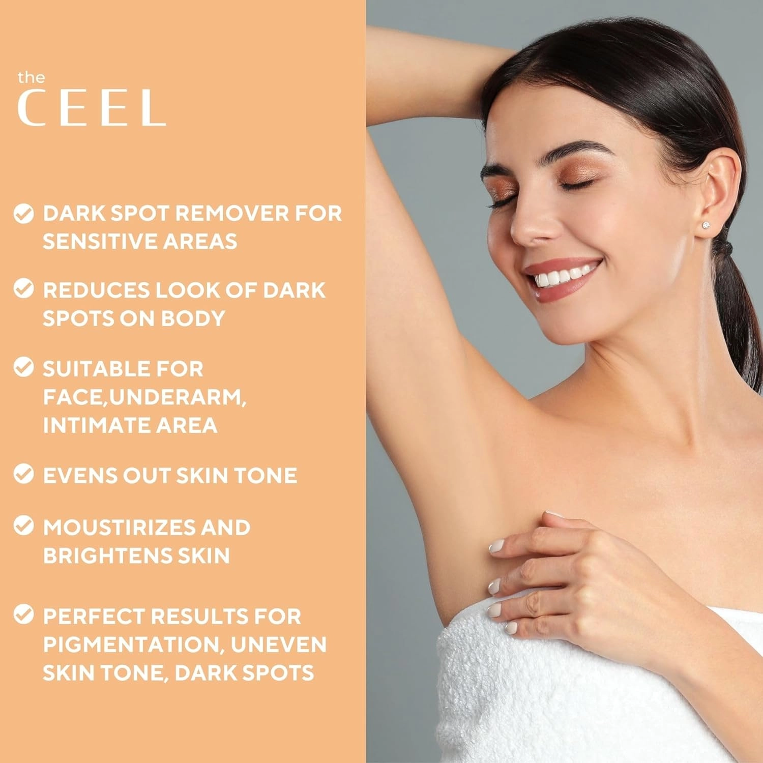 The Ceel, Cilt Beyazlatıcı, Aydınlatıcı, Leke Karşıtı, Kolajen Krem -  50 ml