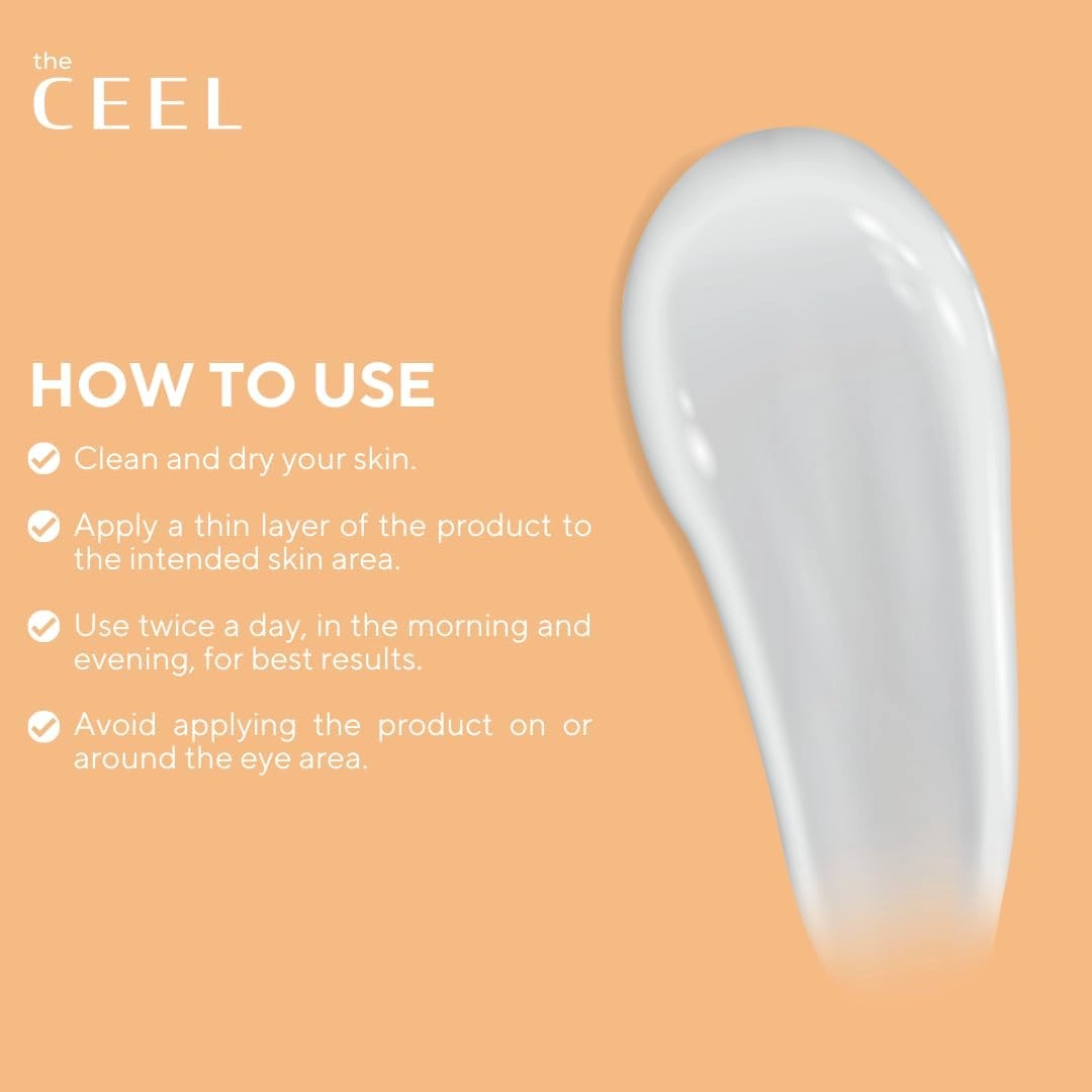 The Ceel, Cilt Beyazlatıcı, Aydınlatıcı, Leke Karşıtı, Kolajen Krem -  50 ml