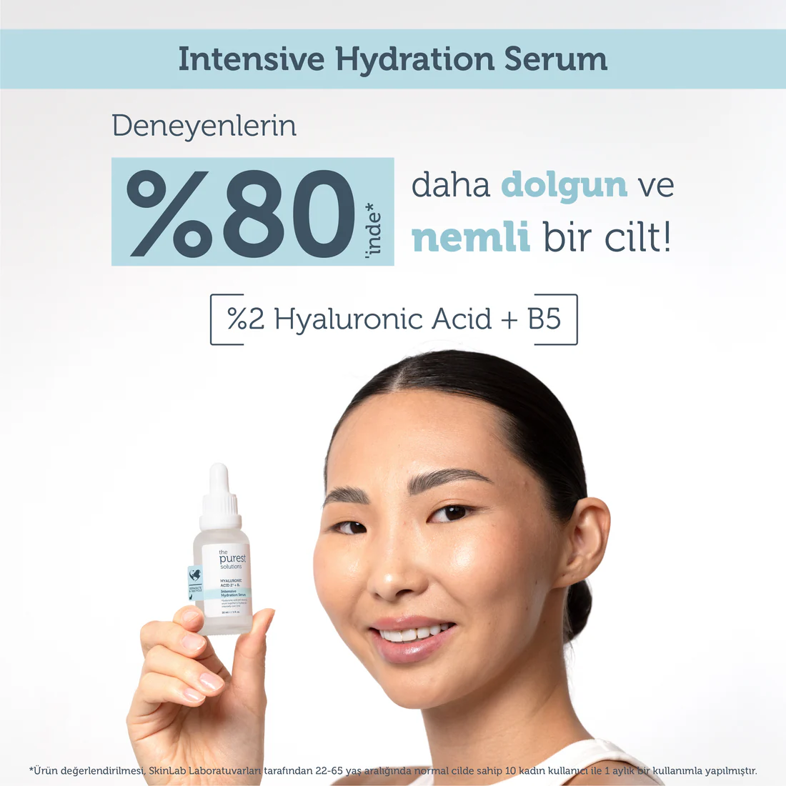 The Purest Solutions, Yoğun Nemlendirme ve Dolgun Görünüm, Etkili, Yenileyici, Hyalüronik Asit, Cilt Bakım Serumu - 30 ml
