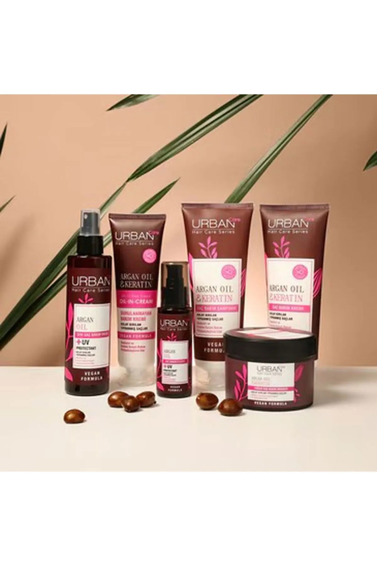 Urban Care, Argan Yağı ve Keratin, Kırılma Karşıtı, Durulanmayan Saç Bakım Kremi - 150 ml