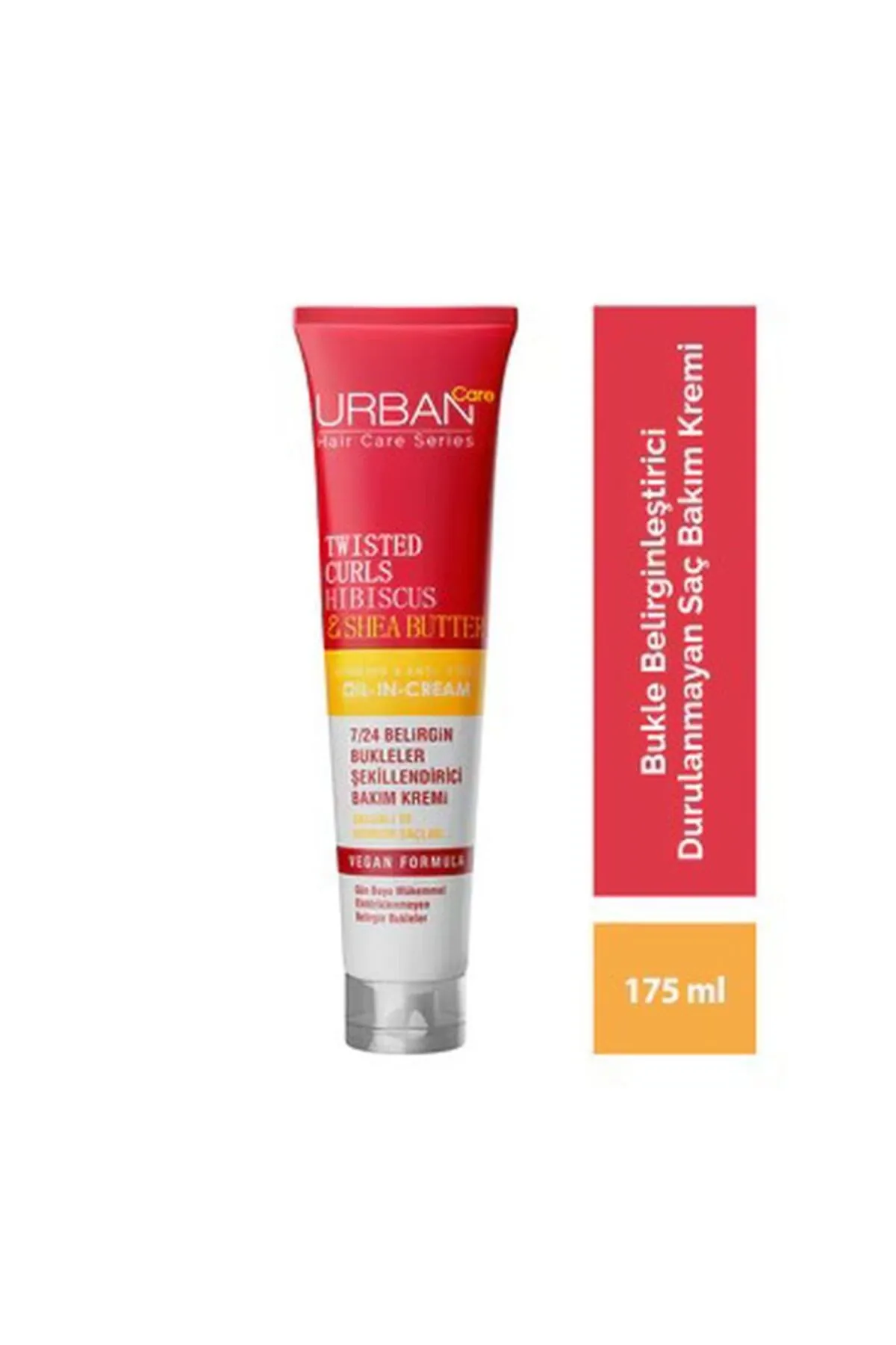 Urban Care, Curl Hibiscus ve Shea, Durulanmaz Bakım Kremi - 175 ml