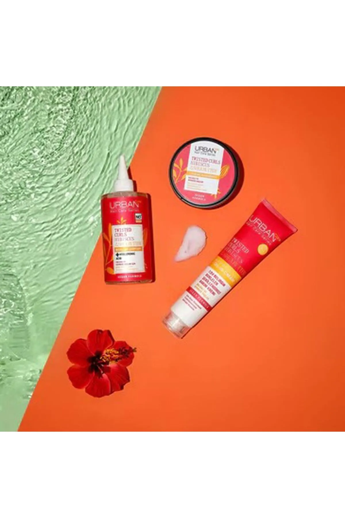Urban Care, Curl Hibiscus ve Shea, Durulanmaz Bakım Kremi - 175 ml