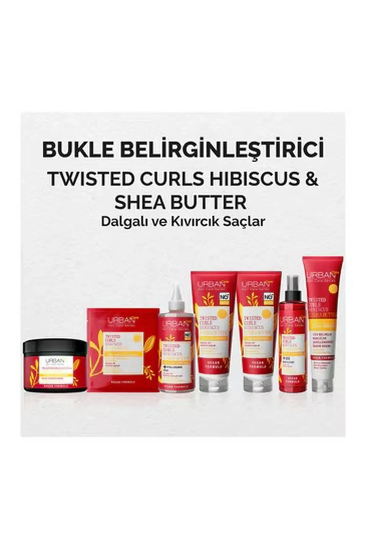 Urban Care, Curl Hibiscus ve Shea, Durulanmaz Bakım Kremi - 175 ml