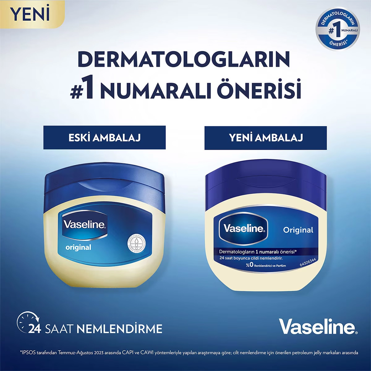 Vaseline, Nemlendirici Jel Original - 100 ml