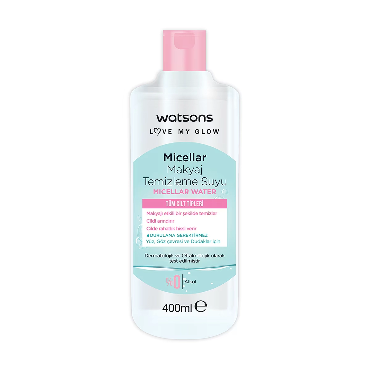 Watsons, Micellar, Makyaj Temizleme Suyu - 400 ml