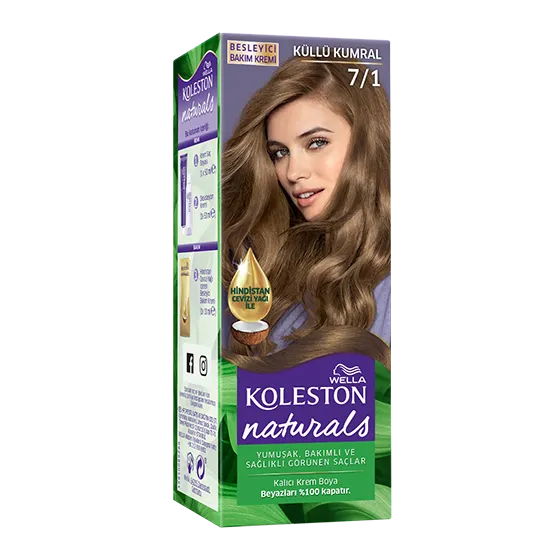 Wella Koleston Naturals Saç Boyası 7/1 Küllü Kumral