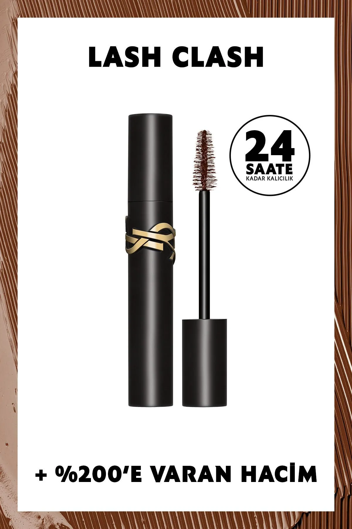 Yves Saint Laurent, Lash Clash, Extreme Volume, Maskara - Kahverengi