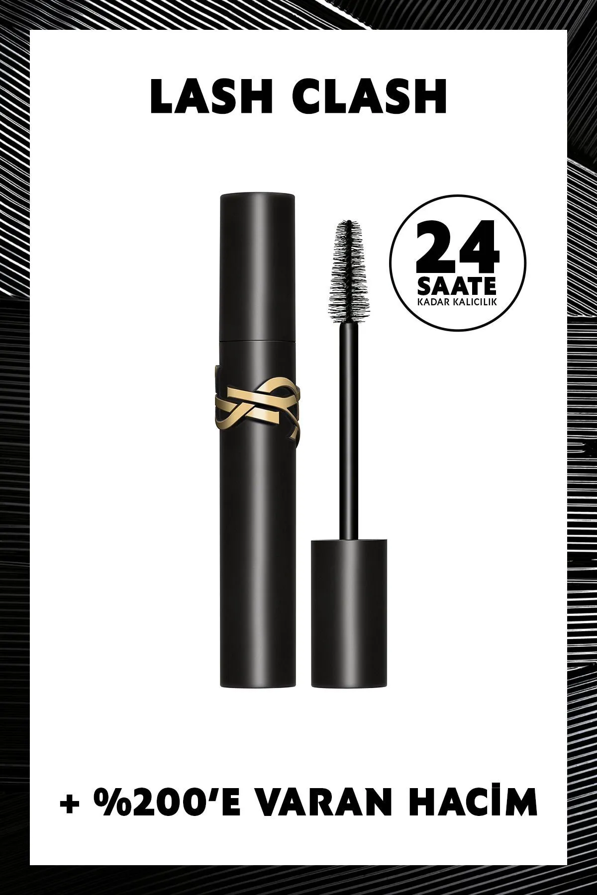Yves Saint Laurent, Lash Clash, Extreme Volume, Maskara - Siyah